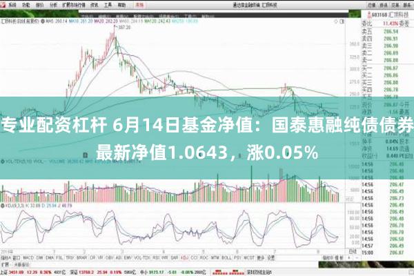 专业配资杠杆 6月14日基金净值：国泰惠融纯债债券最新净值1.0643，涨0.05%