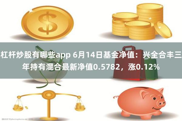 杠杆炒股有哪些app 6月14日基金净值：兴全合丰三年持有混合最新净值0.5782，涨0.12%