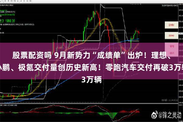 股票配资吗 9月新势力“成绩单”出炉！理想、小鹏、极氪交付量创历史新高！零跑汽车交付再破3万辆