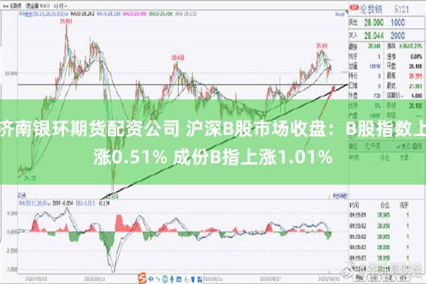 济南银环期货配资公司 沪深B股市场收盘：B股指数上涨0.51% 成份B指上涨1.01%